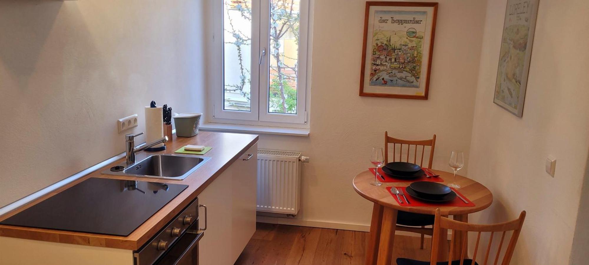 Ferienwohnung Mit Grosser Terrasse ボッパルト エクステリア 写真